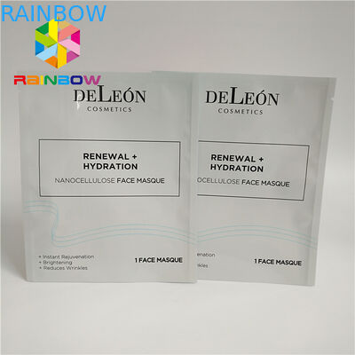 3 lớp Vật liệu nhiều lớp Túi nhựa Bao bì Mặt nạ Túi giấy Ziplock cho Mặt nạ mắt