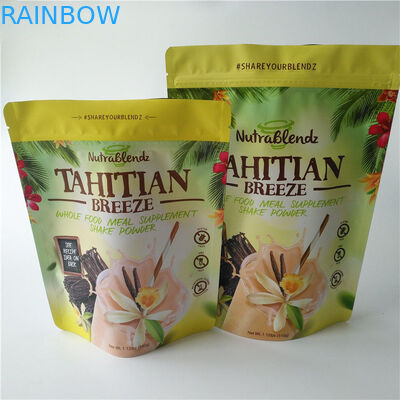 Doypacks Mylar Snack Bao bì Túi, Lá nhôm Đứng lên Túi Ziplock cho Trái cây sấy khô