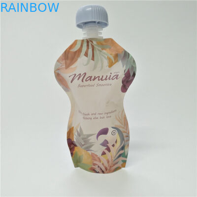 Tùy chỉnh in túi Spout Bao bì trẻ em Nắp an toàn Tái sử dụng Túi đựng thức ăn trẻ em