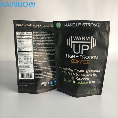 Túi nhựa cấp thực phẩm Bao bì Matt Surface Coffee Bag Ziplock FDA Marked