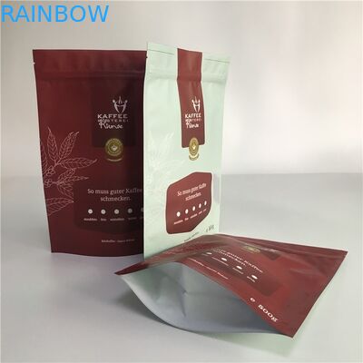 Túi nhựa cấp thực phẩm Bao bì Matt Surface Coffee Bag Ziplock FDA Marked