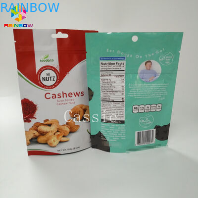Túi Snack tùy chỉnh cường độ cao, Bao bì đứng lên cho Nuts Heat Seal