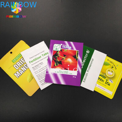 Smell Proof Resealable Ziplock Túi Mylar Thực phẩm An toàn Nhôm Lá Chân không Đóng gói 3x4 Inch