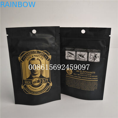 Mùi bằng chứng nhỏ Túi nhựa Bao bì Cỏ dại Túi chống trẻ em