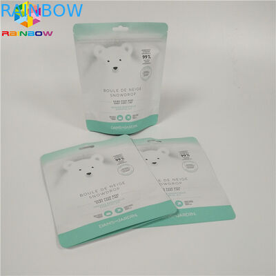 Zipper Top Stand Up Foil Bag Bao bì Bath Salt Aluminium Body Body Scrub Túi