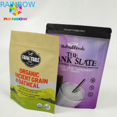 Resealable Snack Bag Bao bì Nhôm Lá Đứng Doypack Zip Lock Túi