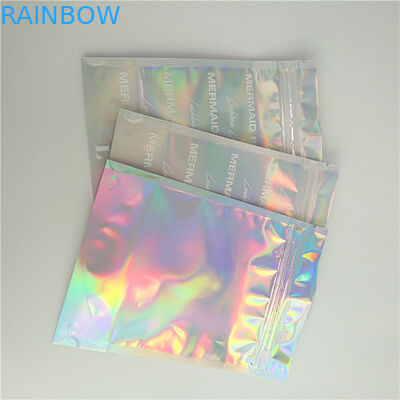 Đứng lên túi ba chiều với mặt trước rõ ràng và hiệu ứng ba chiều cho bao bì lông mi