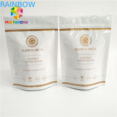 Túi nhựa đứng lên dây kéo túi tùy chỉnh túi in cà phê thực phẩm runtz bao bì matt bóng ẩm