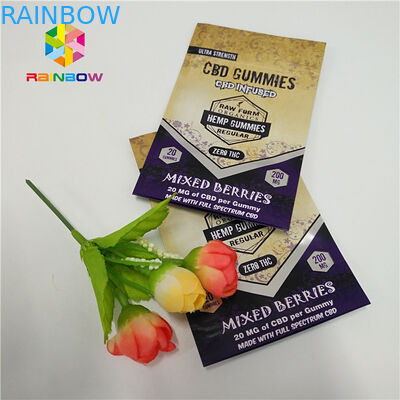 Thảo dược viên nang nhôm bao bì 3g 5g 10g túi giữ ẩm Kích thước tùy chỉnh