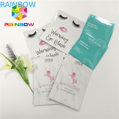 Túi nhựa tùy chỉnh in Bao bì Ba mặt nhiệt với vết rách