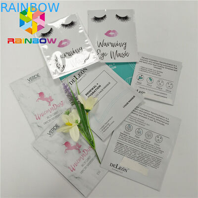 Túi nhựa tùy chỉnh in Bao bì Ba mặt nhiệt với vết rách