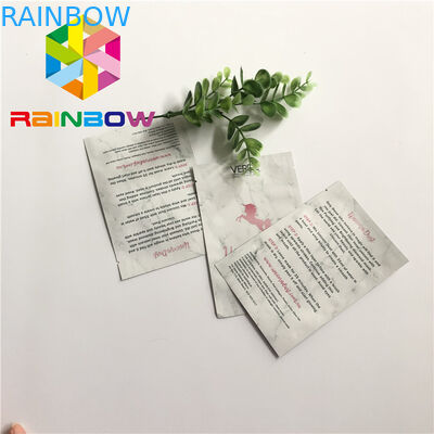 Ba mặt dấu tùy chỉnh In đứng lên Túi nhôm Lá mỹ phẩm Túi