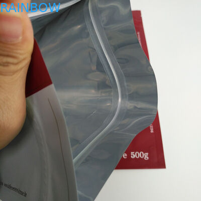 Bao bì mờ có thể đóng gói, túi đứng lên 500 gram cho bao bì cà phê
