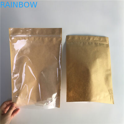 Cấp giấy thực phẩm giấy đứng lên túi bao bì kéo tab với khả năng đóng dấu tốt