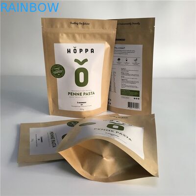 Cấp giấy thực phẩm giấy đứng lên túi bao bì kéo tab với khả năng đóng dấu tốt