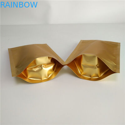 Top Zipper Stand Up Túi Túi Vật liệu nhiều lớp với lỗ treo Euro / Vòng