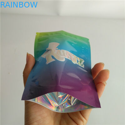 Mylar Runtz Túi nhựa kín Tùy chỉnh in cho bao bì cần sa