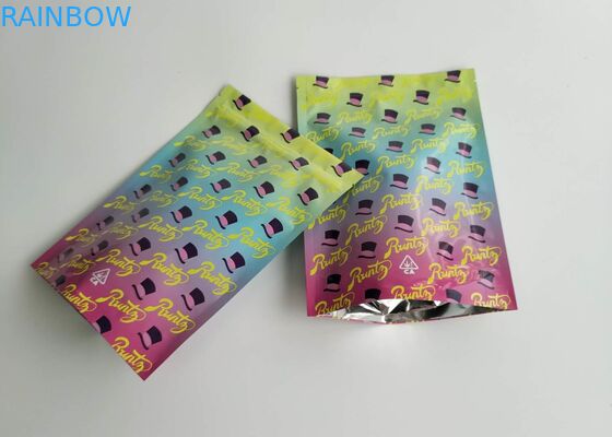 Khóa Zip Thiết kế In tùy chỉnh Túi đứng lên Túi bóng Runtz Túi chống mùi