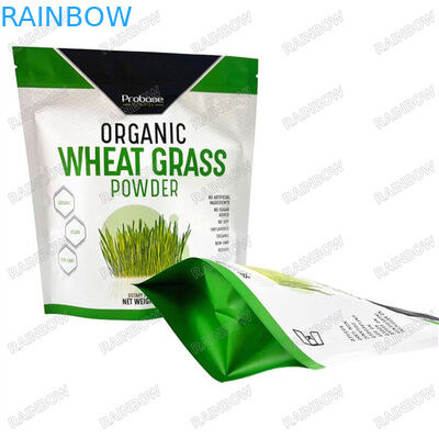 Xách giấy Kraft thân thiện với môi trường Vật liệu Pla Zip Lock Bag Với Logo Stand Up Pouch Sổ đóng gói chất lượng cao bền