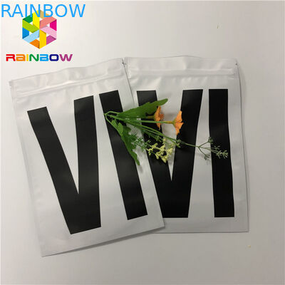 Nhiều lớp nhôm Lá Matt Zip Khóa Đứng lên Zipper Túi Túi Cà phê Có Van