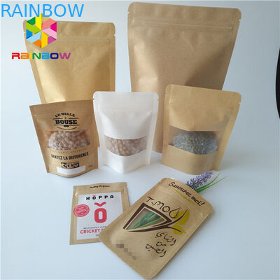 Túi đựng đồ ăn nhẹ có thể tái sử dụng Bao bì in thực phẩm tùy chỉnh