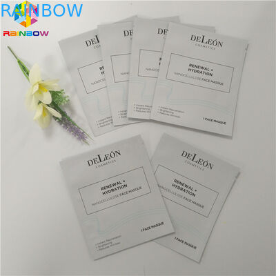 Nhôm Lá Nhựa Bao bì Mỹ phẩm Túi Bao bì Mặt 3 Gói Mặt nạ Con dấu Gói