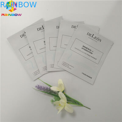 Nhôm Lá Nhựa Bao bì Mỹ phẩm Túi Bao bì Mặt 3 Gói Mặt nạ Con dấu Gói