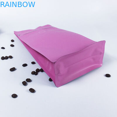 Tùy chỉnh Đứng lên Zipper Túi Túi Side Gusset Cà phê Bao bì CYMK Màu