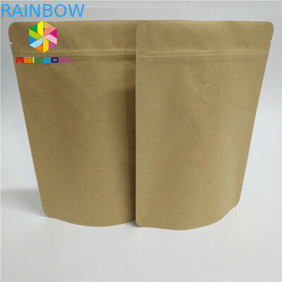 Hộp đựng giấy chống mùi có thể đứng lên Túi giữ nhiệt Ziplock với mặt trước rõ ràng