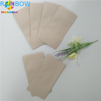 Tùy chỉnh in túi giấy bao bì Ziplock Ba mặt túi kín cho trái cây khô