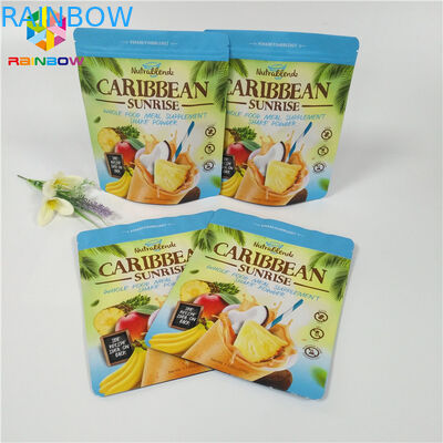 Bột trà / Cà phê Bao bì Đứng lên Zipper Zipper Zipper Khóa Matte Doypack Túi