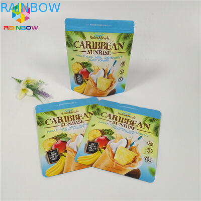 Bột trà / Cà phê Bao bì Đứng lên Zipper Zipper Zipper Khóa Matte Doypack Túi