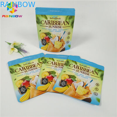 Bột trà / Cà phê Bao bì Đứng lên Zipper Zipper Zipper Khóa Matte Doypack Túi