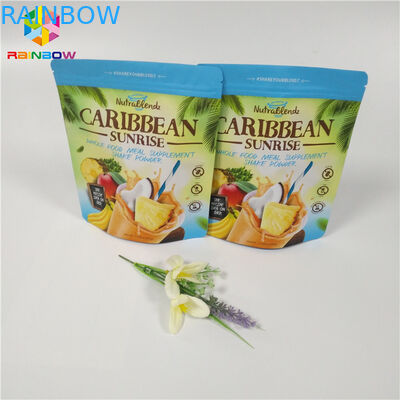 Bột trà / Cà phê Bao bì Đứng lên Zipper Zipper Zipper Khóa Matte Doypack Túi