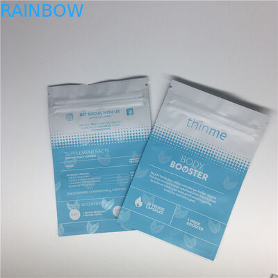 Thực phẩm cấp thảo dược hương Bao bì đứng lên Túi in túi Ziplock tùy chỉnh