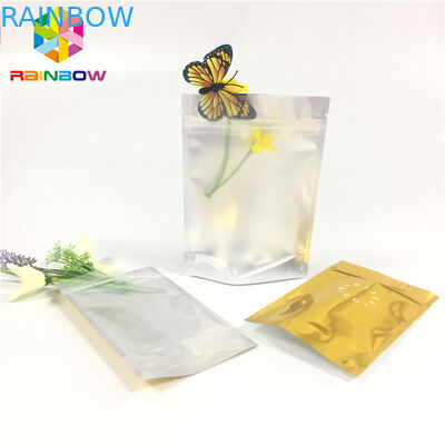 Lá nhiều lớp Mylar Snack Bag Bao bì Tùy chỉnh In rõ ràng Mặt trước Doypack Túi