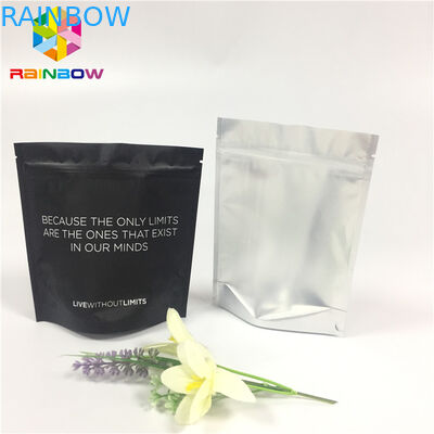 Lá nhiều lớp Mylar Snack Bag Bao bì Tùy chỉnh In rõ ràng Mặt trước Doypack Túi