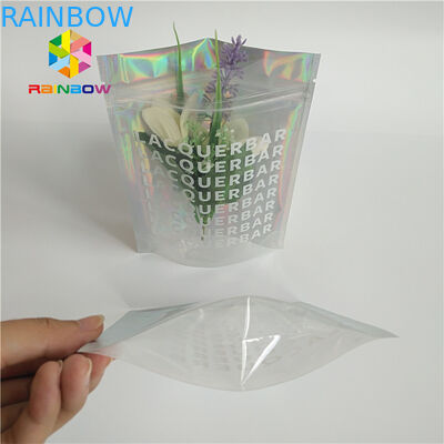 Mỹ phẩm Long lanh Bột Snack Thực phẩm Bao bì Túi sáng bóng Hologram Mylar Túi