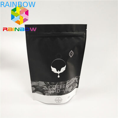 In kỹ thuật số Túi nhựa Bao bì Mờ đã hoàn thành Đứng lên Khóa Zip với Van