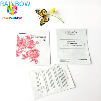 Mặt nạ mỹ phẩm Túi đựng giấy bạc Bao bì tùy chỉnh màu In ấn tốt