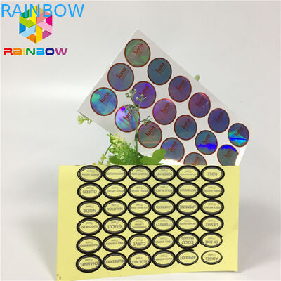 Water Proof Food Bao bì Films Custom Quần áo Nhãn Vinyl Nhãn dán