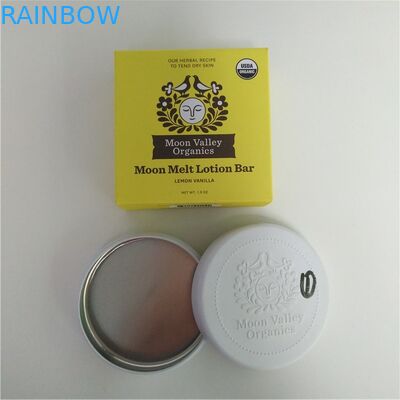 Kẹo Smell Proof Stand Up Túi Bao bì Weed Metal Cap Dập tròn Thực phẩm Lon Lon