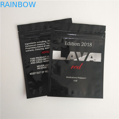 Sugar Cane Bean Foil Bag Bao bì Ties Hair Sachet Little Tiny Pin Bag CMYK In