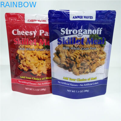 In kỹ thuật số Bao bì Snack Bao bì đứng lên Túi thực phẩm Túi Gusset đáy của FDA