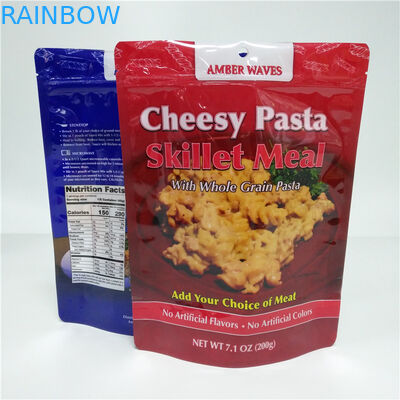 In kỹ thuật số Bao bì Snack Bao bì đứng lên Túi thực phẩm Túi Gusset đáy của FDA