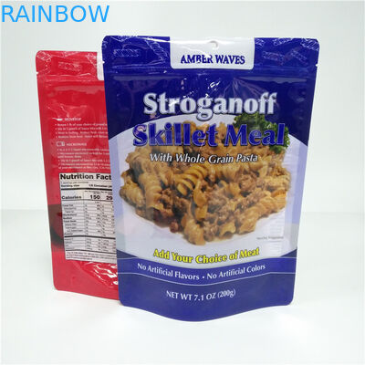 In kỹ thuật số Bao bì Snack Bao bì đứng lên Túi thực phẩm Túi Gusset đáy của FDA