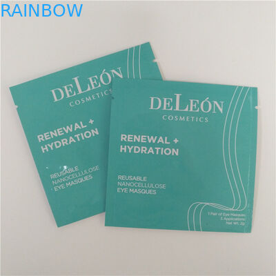 In đầy đủ màu sắc Đứng lên Zipper Túi Túi Tái sử dụng Mặt nạ mắt