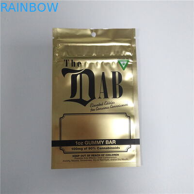 Bằng chứng trẻ em Túi Ziplock tái sử dụng, Mylar Đứng lên Túi in ống đồng