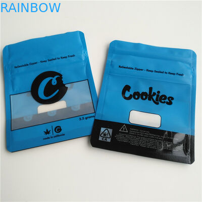 Ziplock Runtz Bag Herbal Incense Bao bì Nhôm Lá PET Kích thước tùy chỉnh