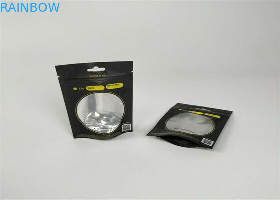 Túi nhựa chống mùi Bao bì 3,5g Matt Oil Paris OG với cửa sổ rõ ràng